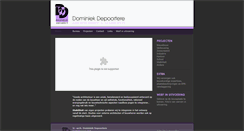 Desktop Screenshot of ddepoortere.be